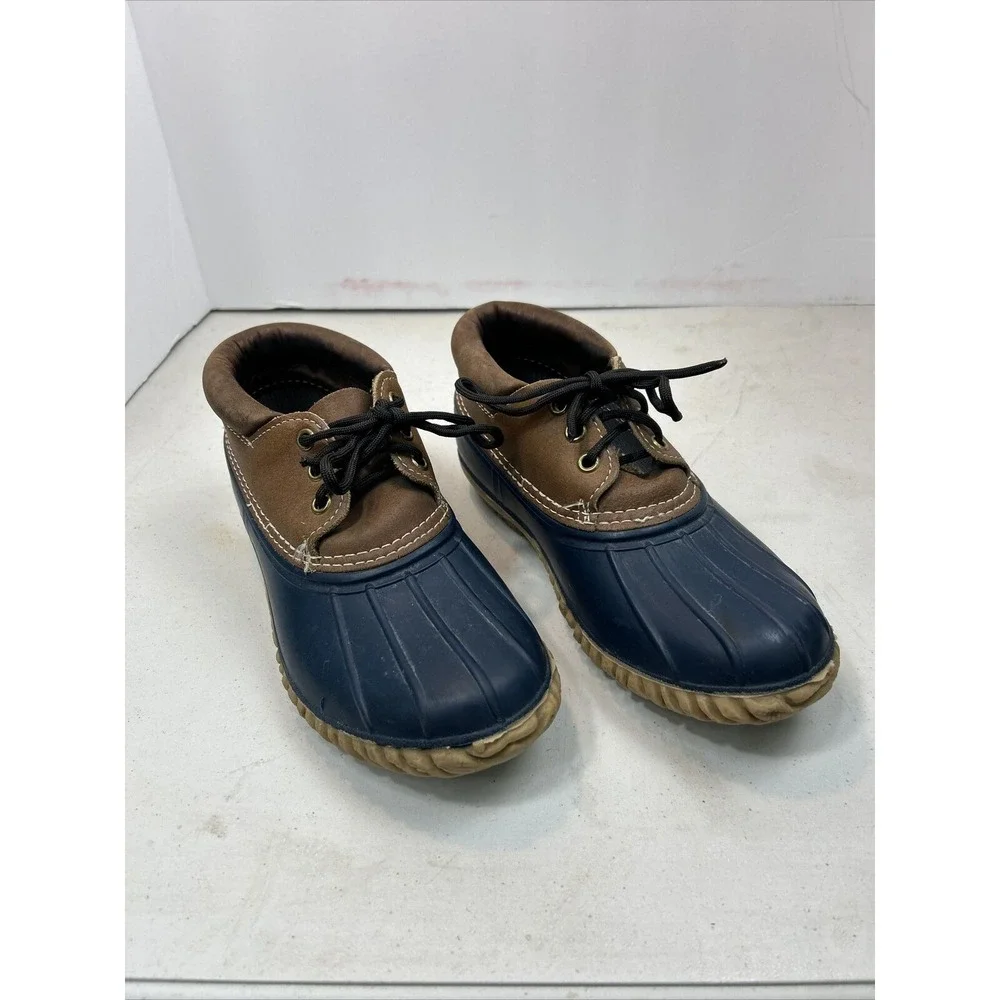 Lacrosse Women's 7 Insulated Blue Rubber 3-eye‎ Duck Shoe
